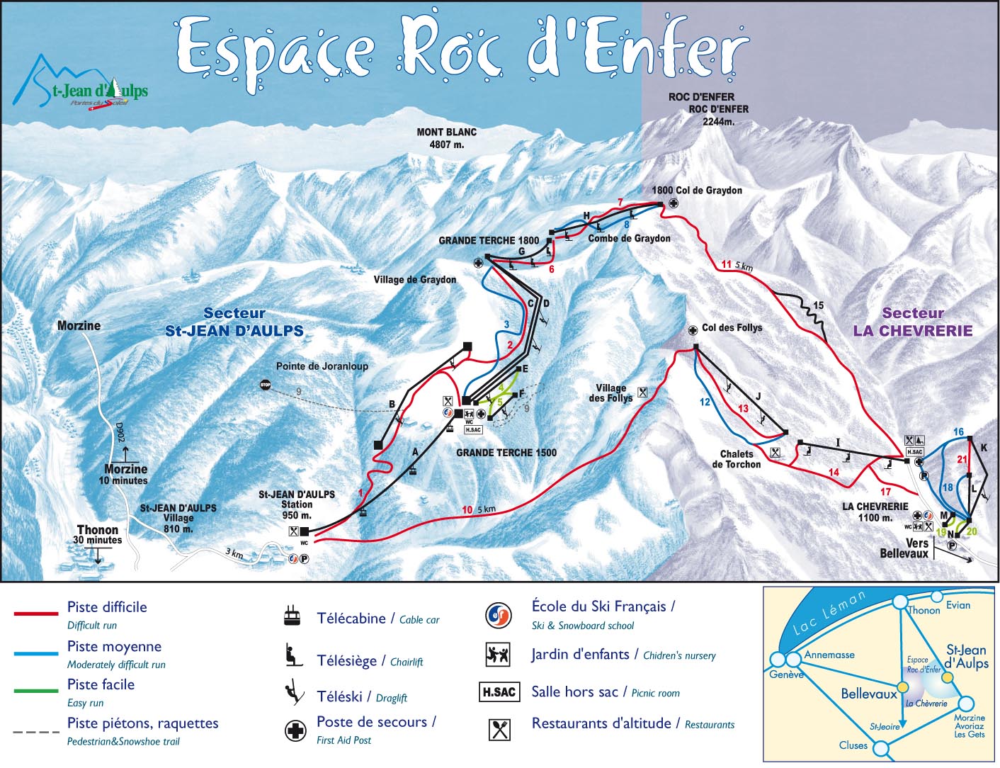Saint Jean d'Aulps, ski, informations et enneigement